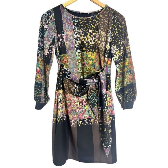 Anthropologie Lavand Long Sleeve Floral Dress sz XS - Picture 3 of 8